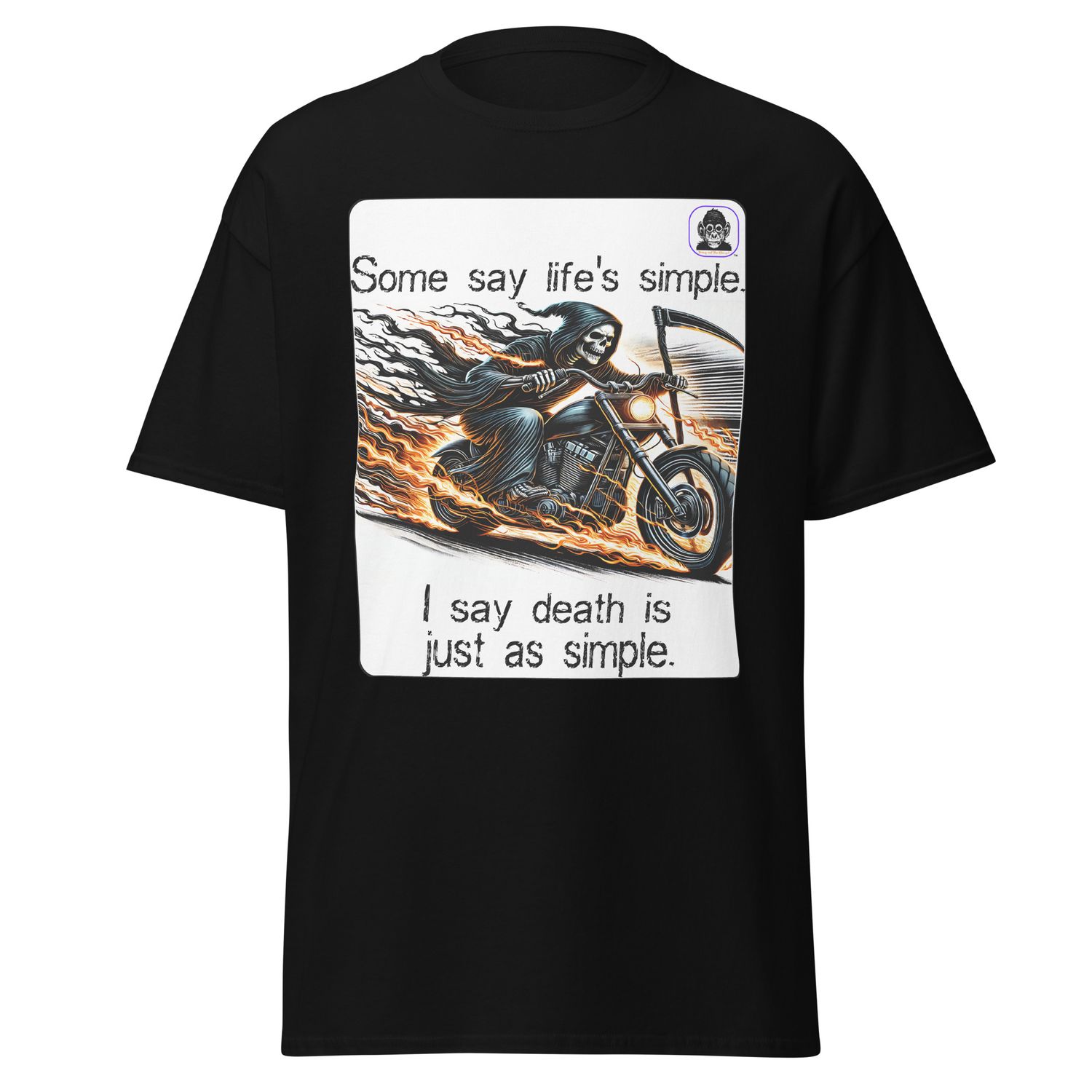 Life and Death - equally simple Unisex classic T-Shirt