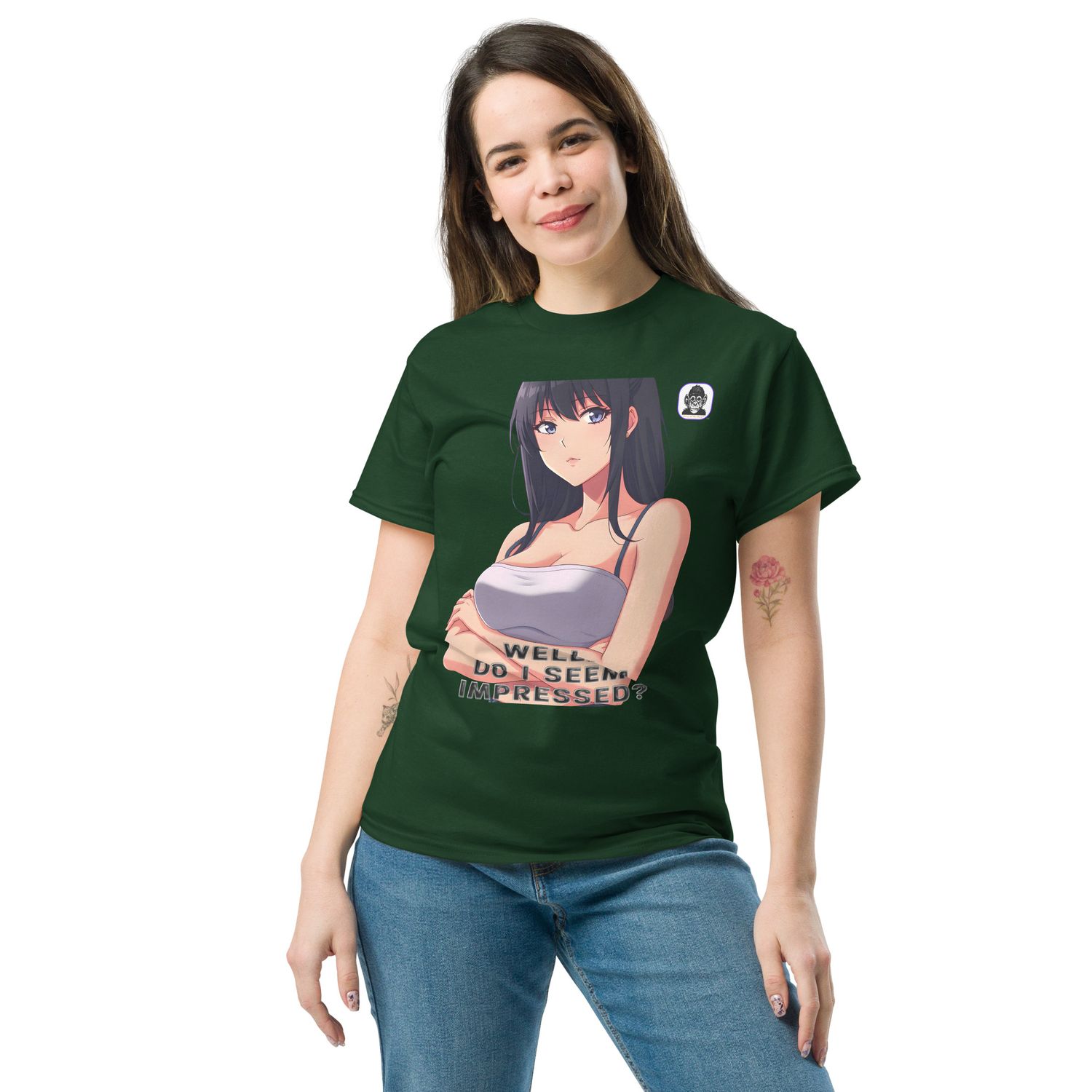 Well do I seem impressed? Unisex classic Anime T-shirt