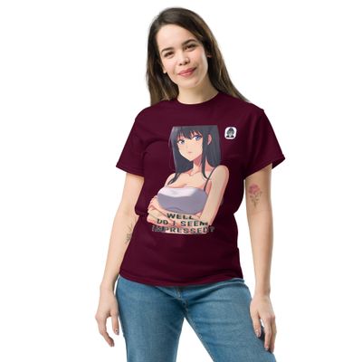 Well do I seem impressed? Unisex classic Anime T-shirt