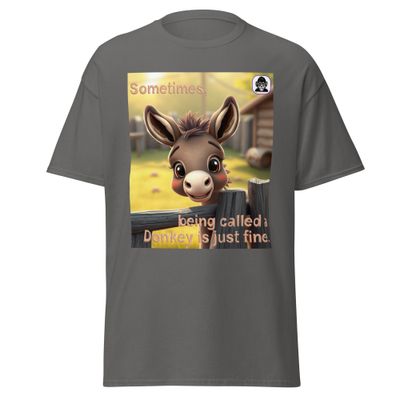 Sometimes, being called a Donkey is just fine Unisex classic T-Shirt