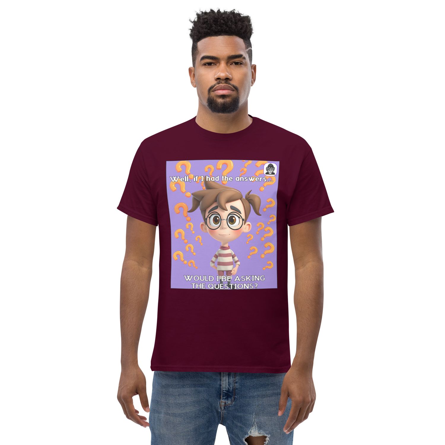Answers and Questions Unisex classic T-shirt