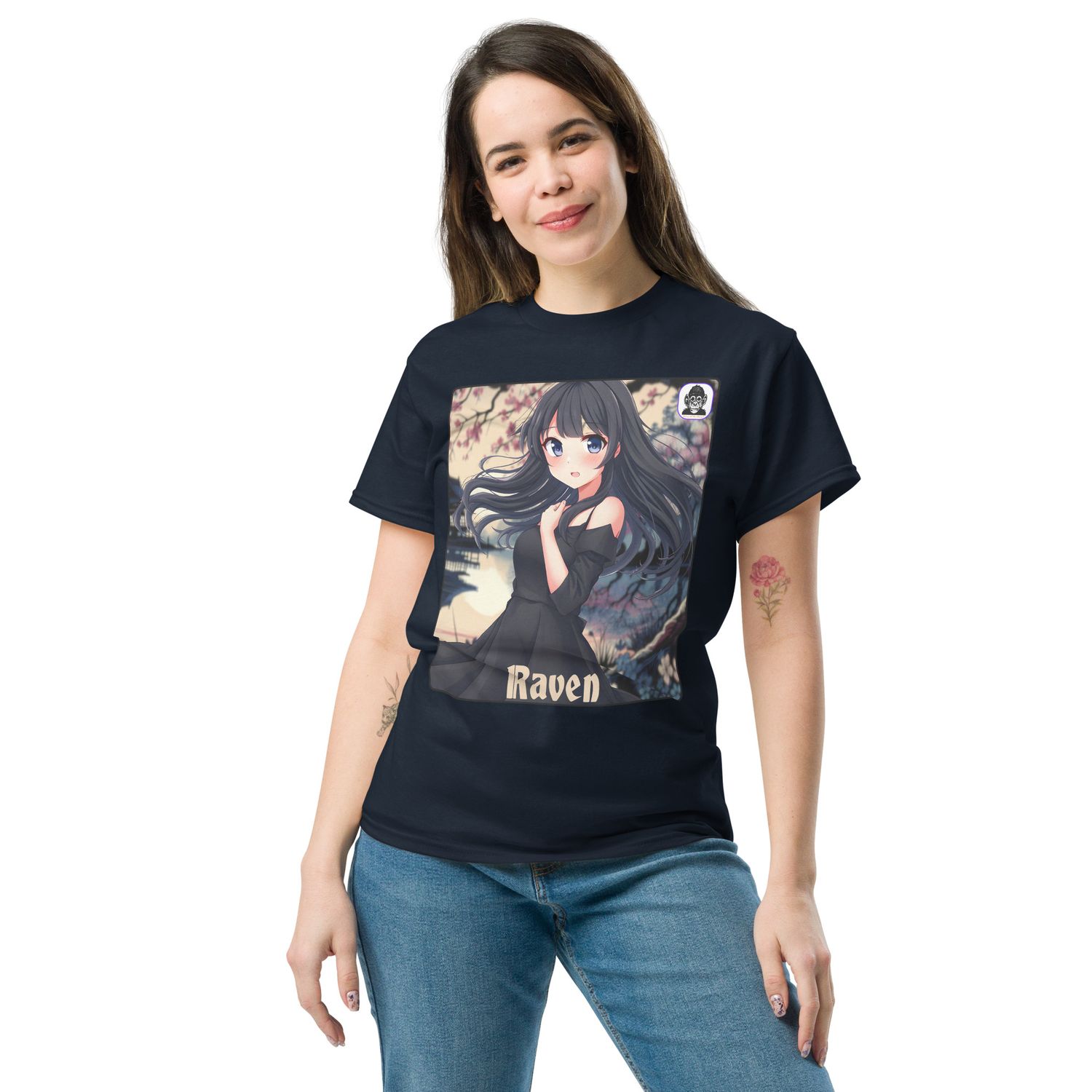 Raven Unisex classic Anime T-Shirt