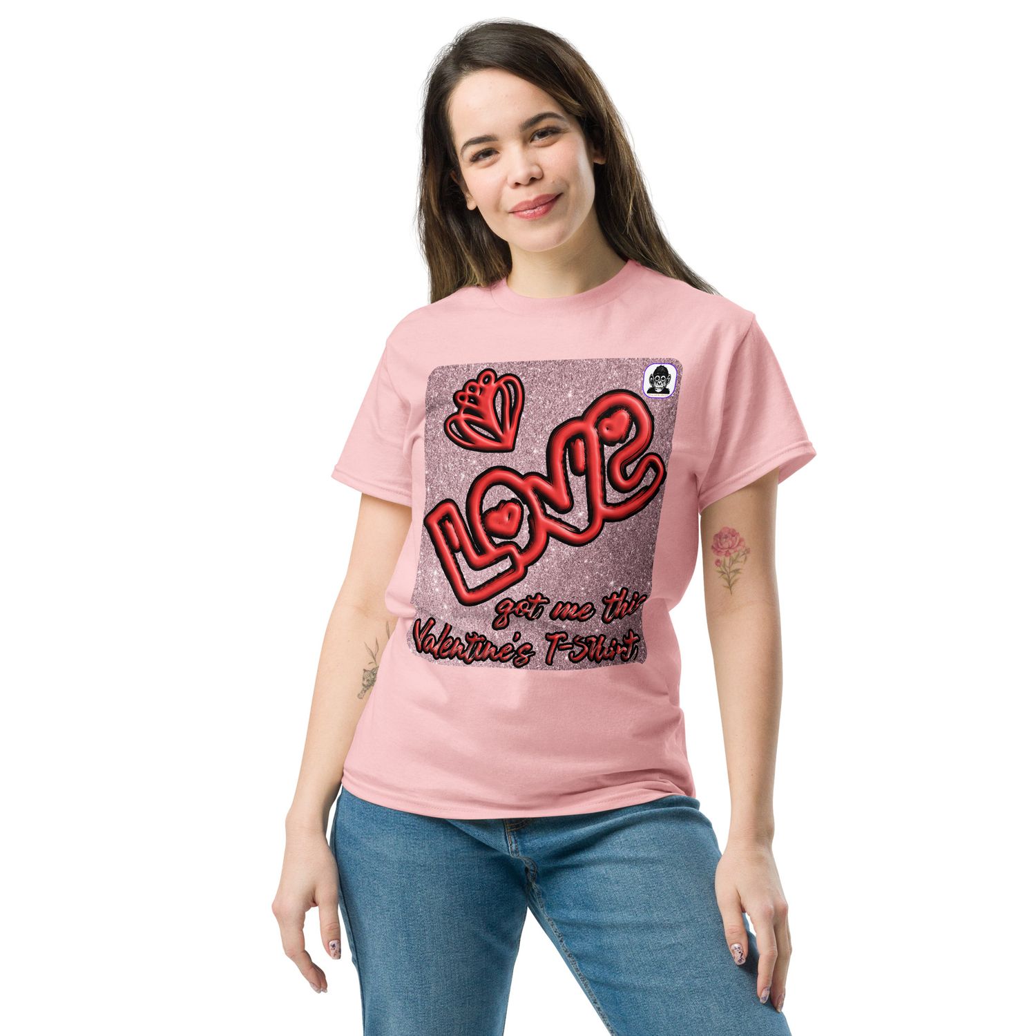 Love got me this Valentine&#39;s Unisex classic T-Shirt