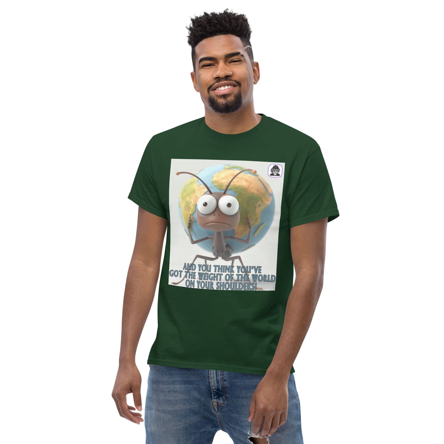 THE WEIGHT OF THE WORLD Unisex classic T-Shirt