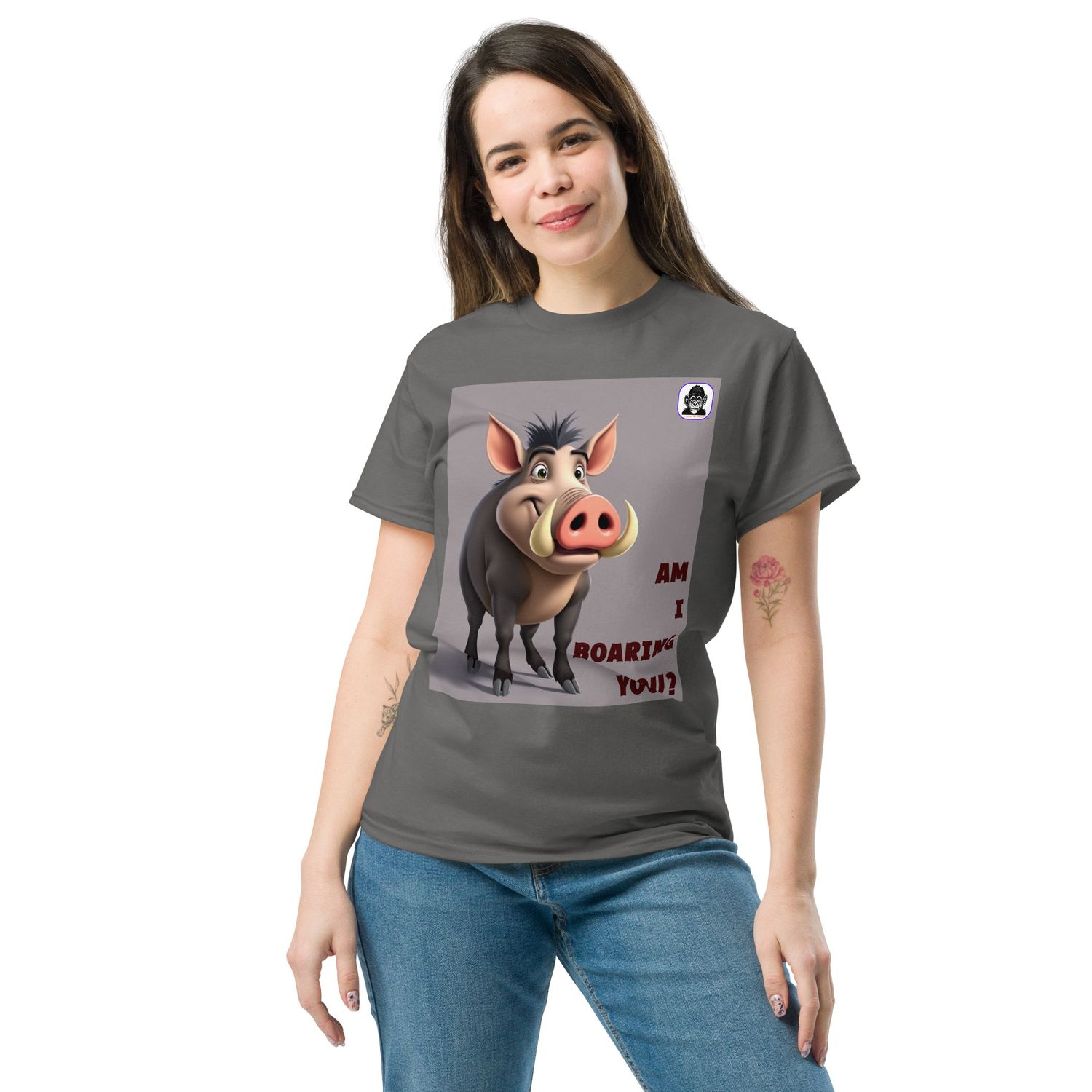 AM BOARING YOU? Unisex classic T-Shirt