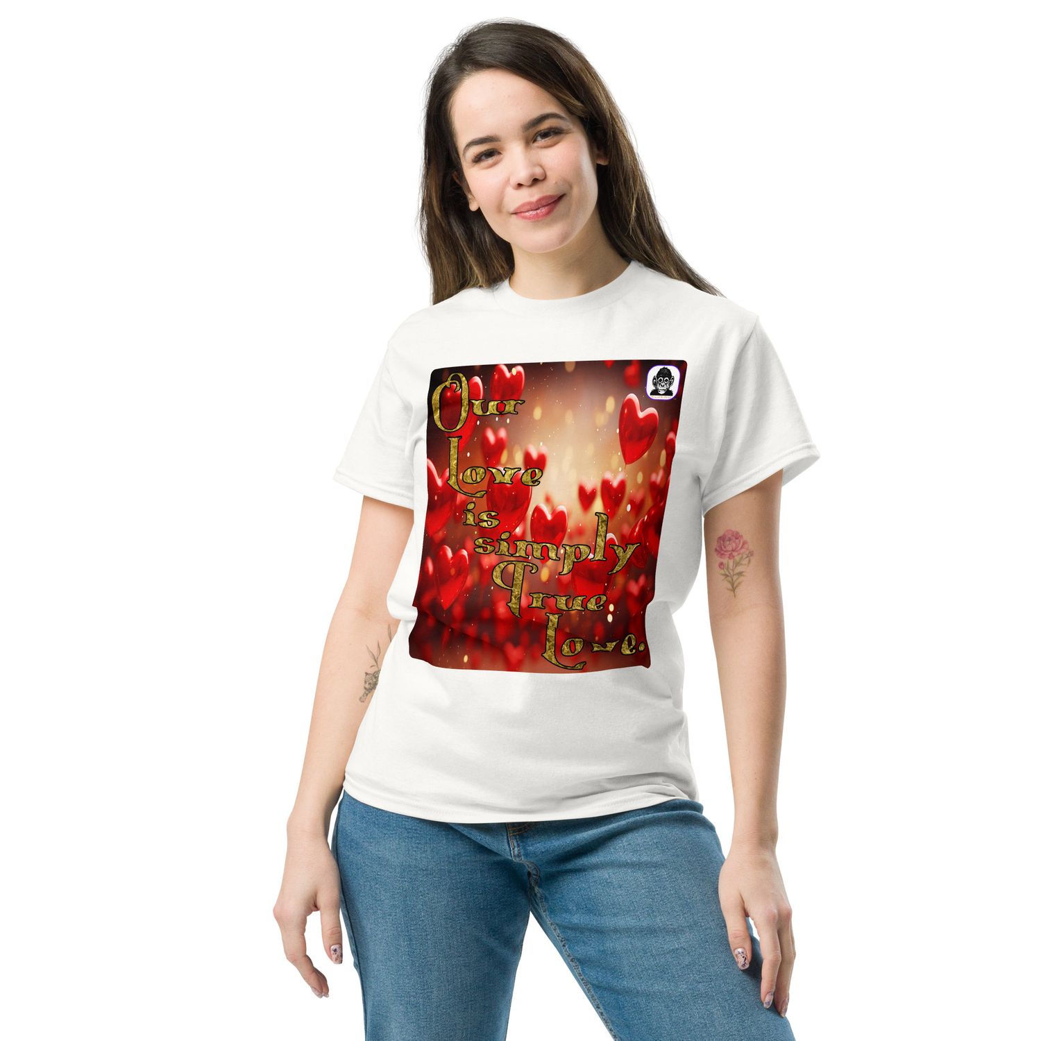 Our Love is simply True Love Unisex classic T-Shirt