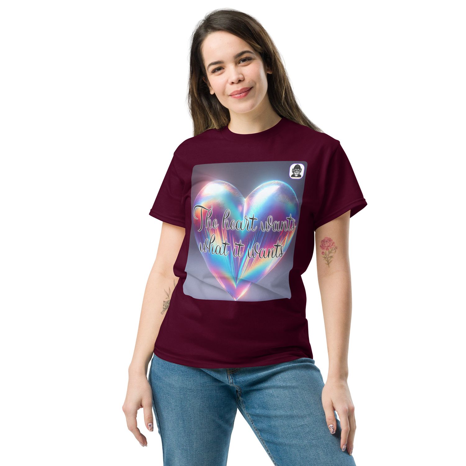 The heart wants what it wants Unisex classic T-Shirt