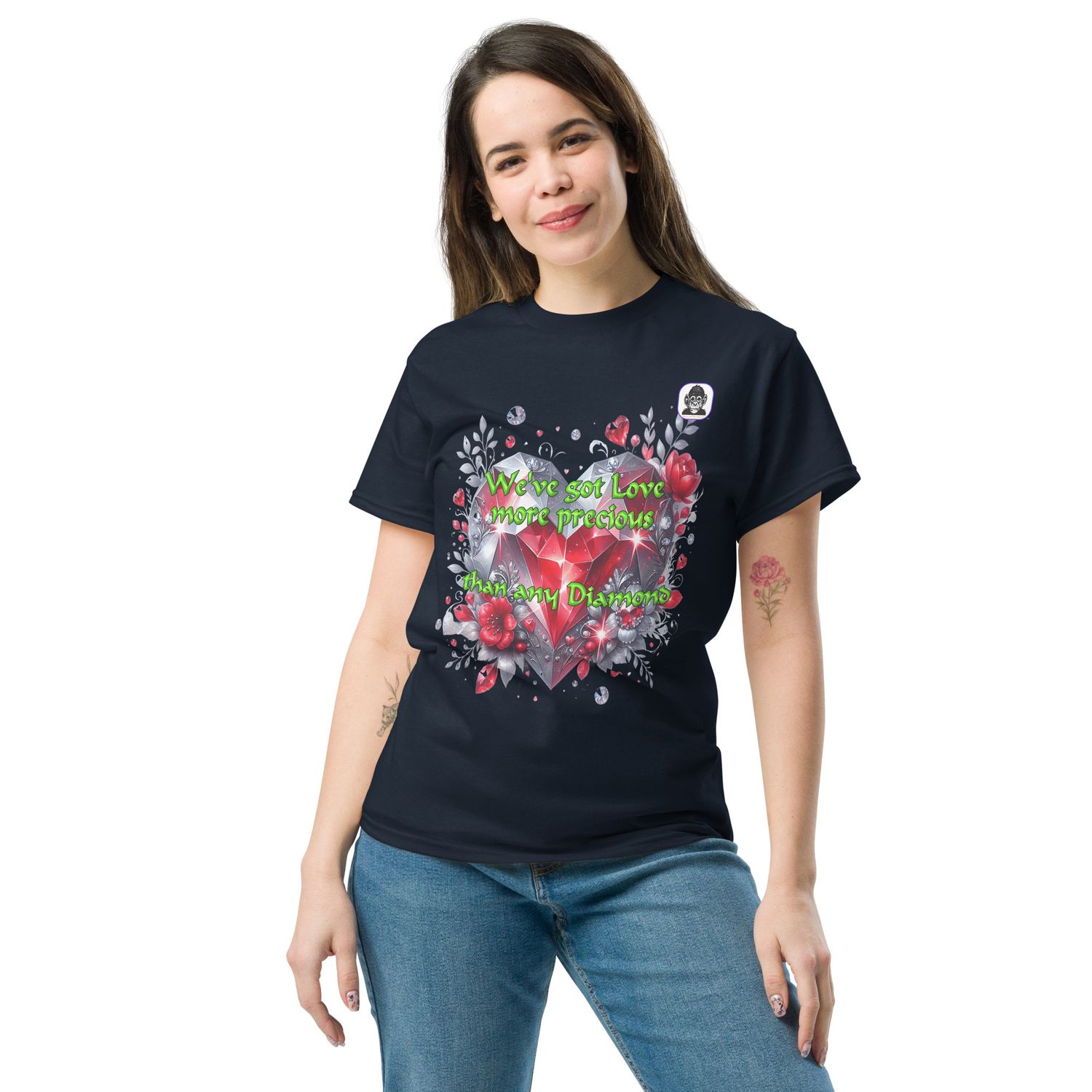 Love more precious than any Diamond Unisex classic T-Shirt