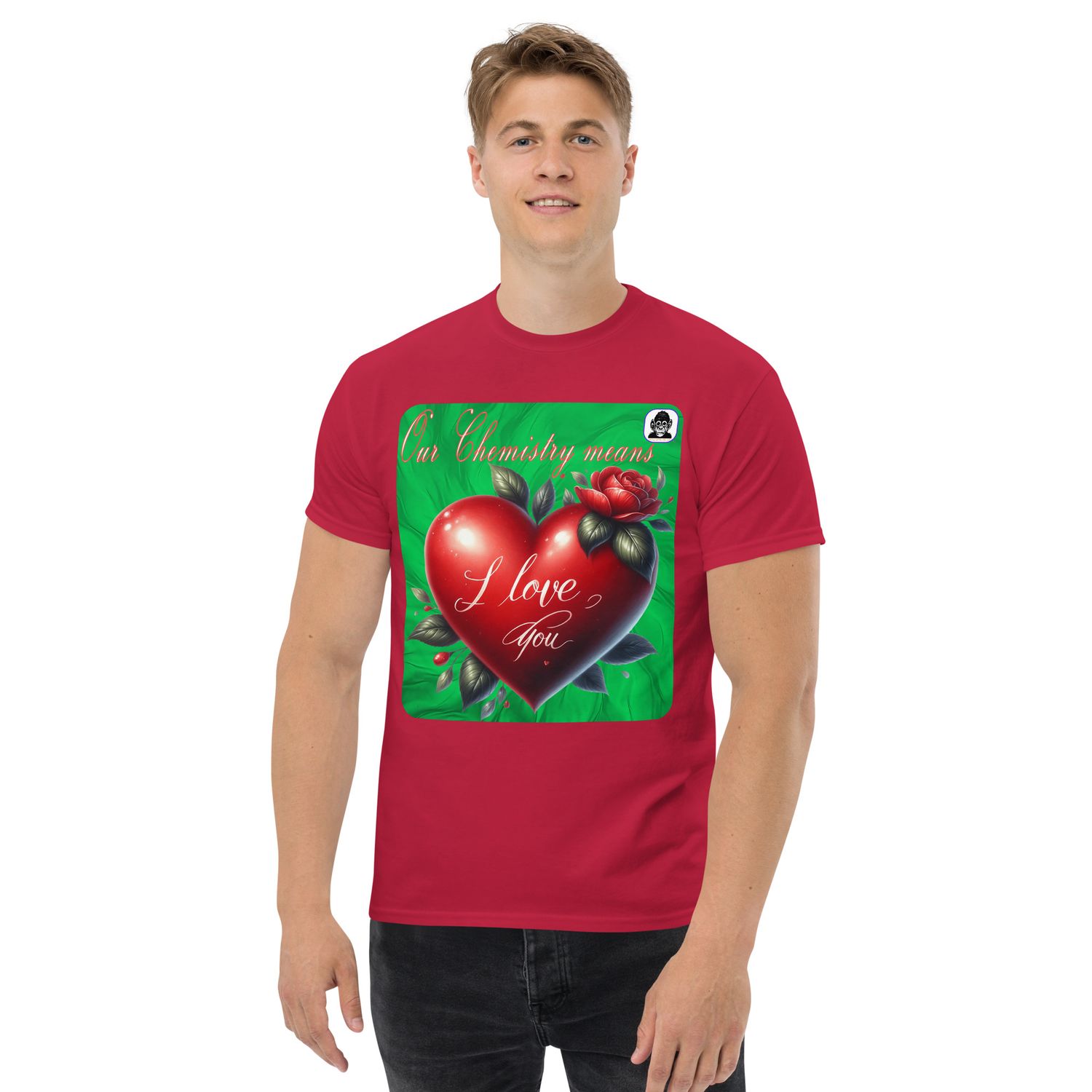 Our chemistry means I love you Unisex classic T-Shirt