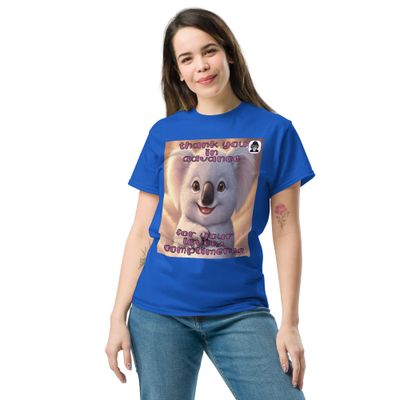 Thank_you_in_advance_for_your_nice_compliments Unisex classic tee