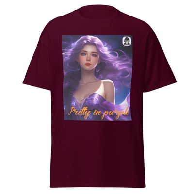 Anime Pretty in Purple Unisex classic Anime T-Shirt