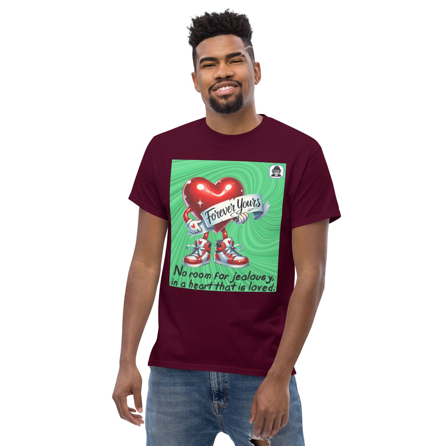 No room for jealousy in a heart that is loved Unisex classic T-Shirt