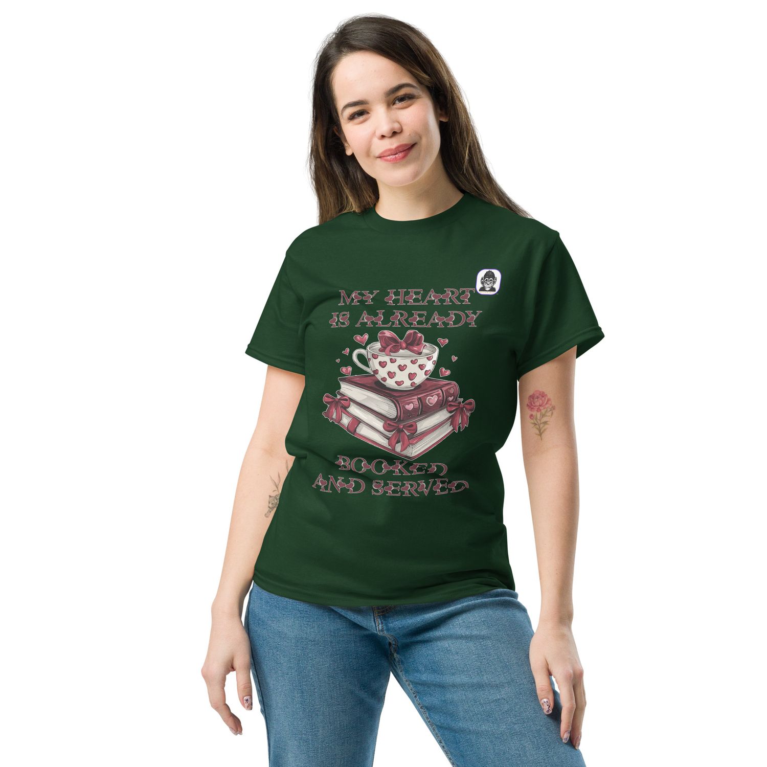 MY HEART IS ALREADY BOOKED AND SERVED Unisex classic T-shirt