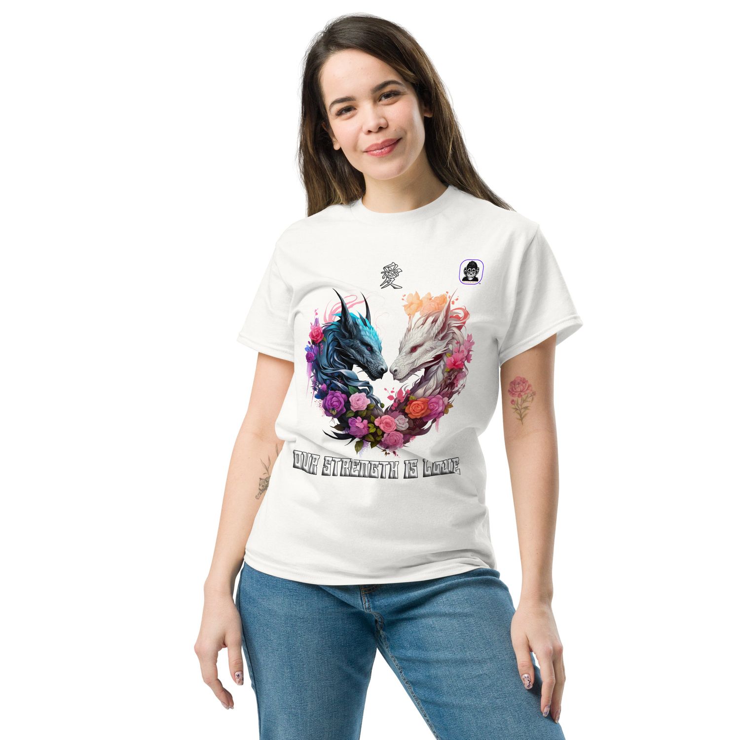 OUR STRENGTH IS LOVE Unisex classic T-Shirt