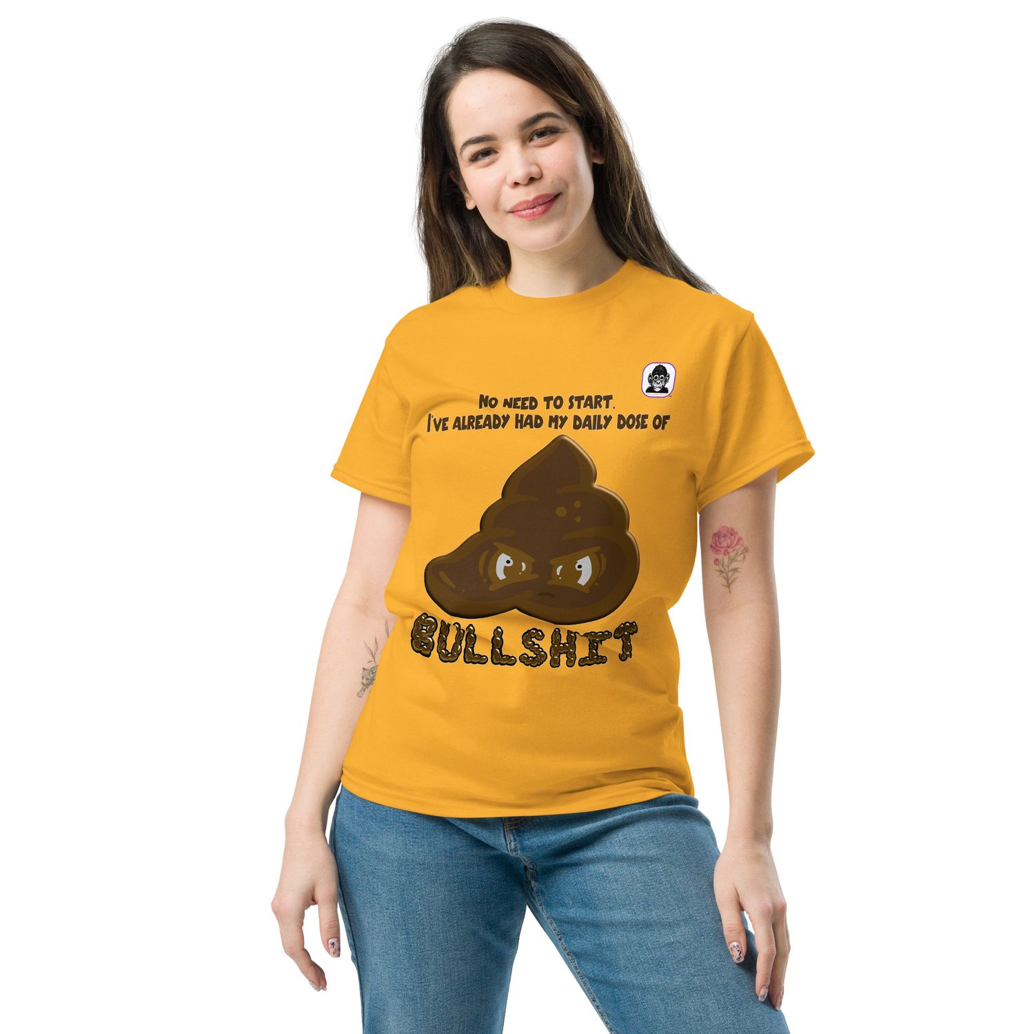 The &quot;Daily dose of BULLSHIT&quot; Unisex classic T-Shirt