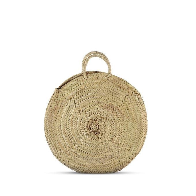 Round Basket Straw Bag