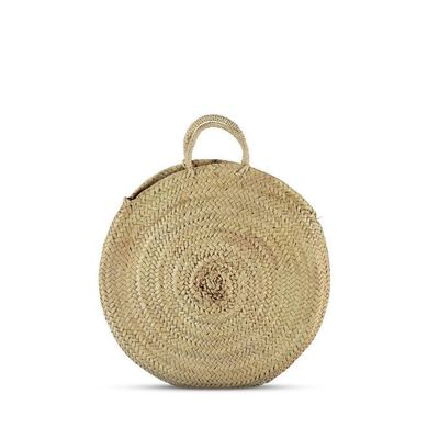 Round Basket Straw Bag