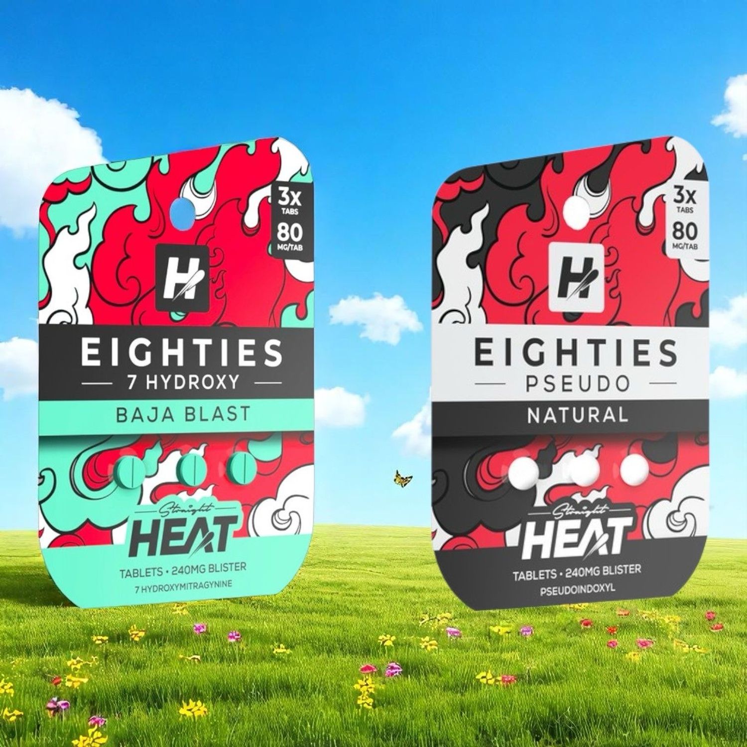 Heat 7-Hydroxy 80mg 3pk