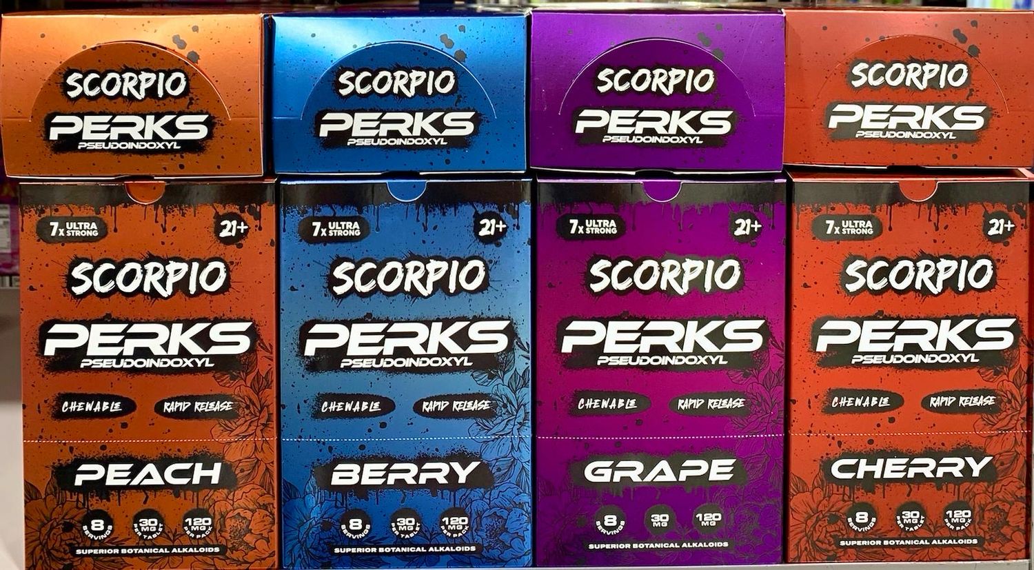 Scorpio Perk 4ct 30mg 10pk
