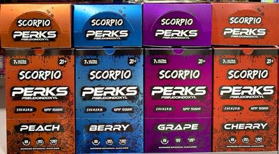 Scorpio Perk 4ct 30mg 10pk