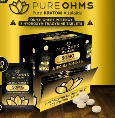 Pure Ohm 7-hydro 50mg 1ct 30pk