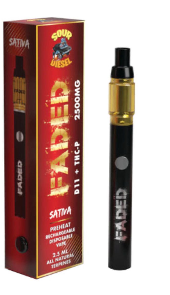 Faded Delta 2.5 Gm Disposable 6pk
