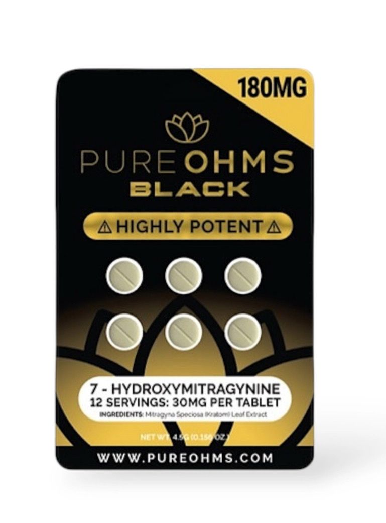 Pure Ohm 7-hydro 30mg 6ct 10pk