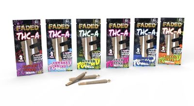 Faded Thca Pre Roll 3ct 10pk
