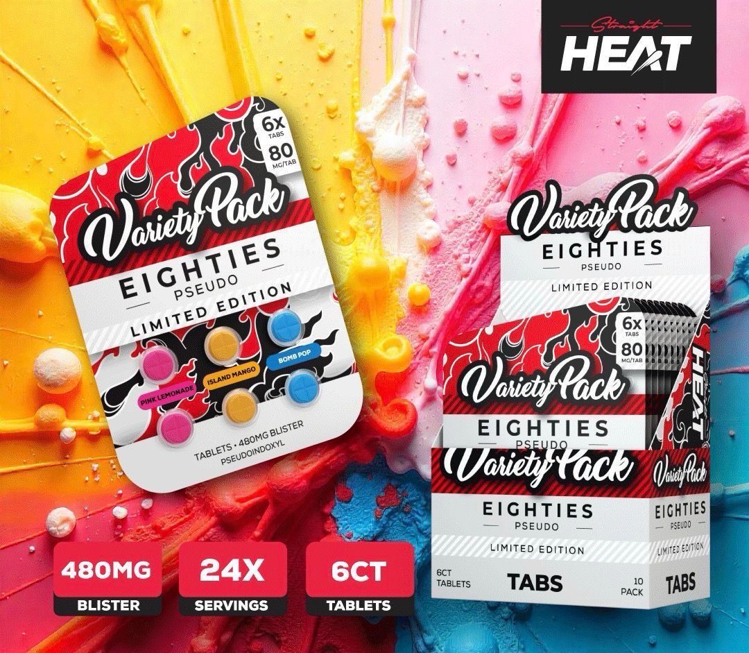 Heat Varity 80mg 4ct 10pk