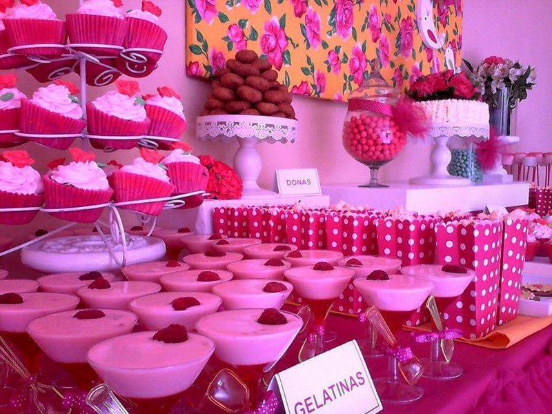 Mesa de postres