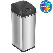 Touchless 13 Gallon Sensor Kitchen Trash Can