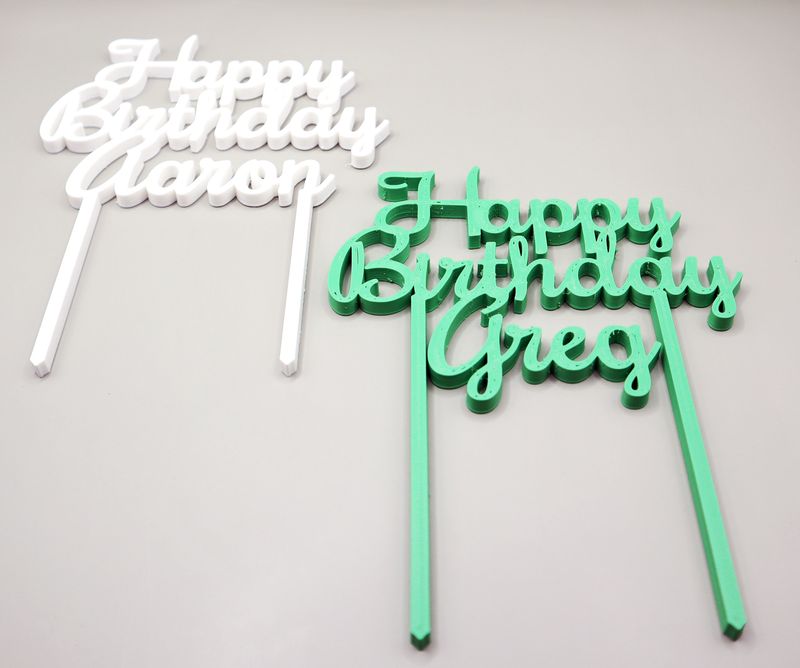 Customized Cake Topper