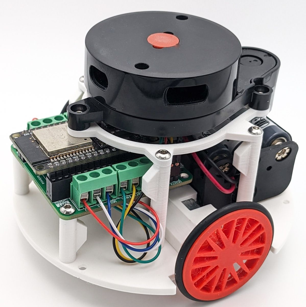 Arduino/ROS2 Self-Driving Robot 120mm Build Pack