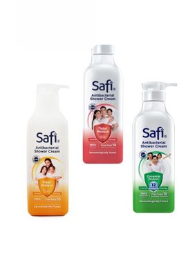 (COMBO) SAFI ANTIBACTERIAL SHOWER CREAM
