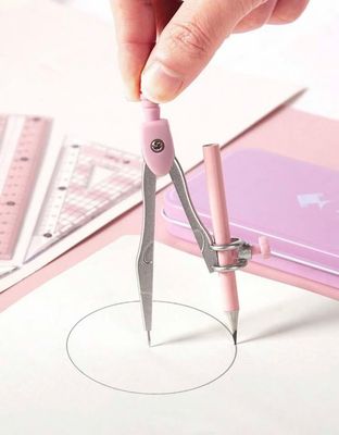 Compass Geometry Tool Protractor and Compass Set-8 pcs