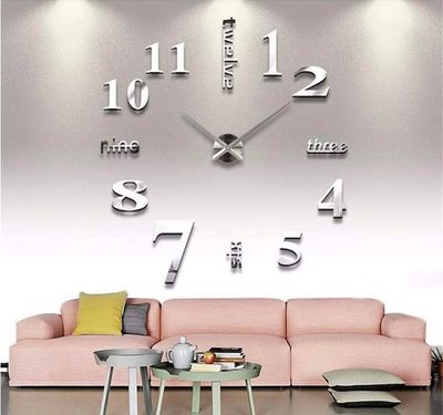 3D Wall Clock &amp; Decor