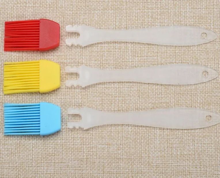 Roti Brush/ Silicone oil brush (3 pcs)