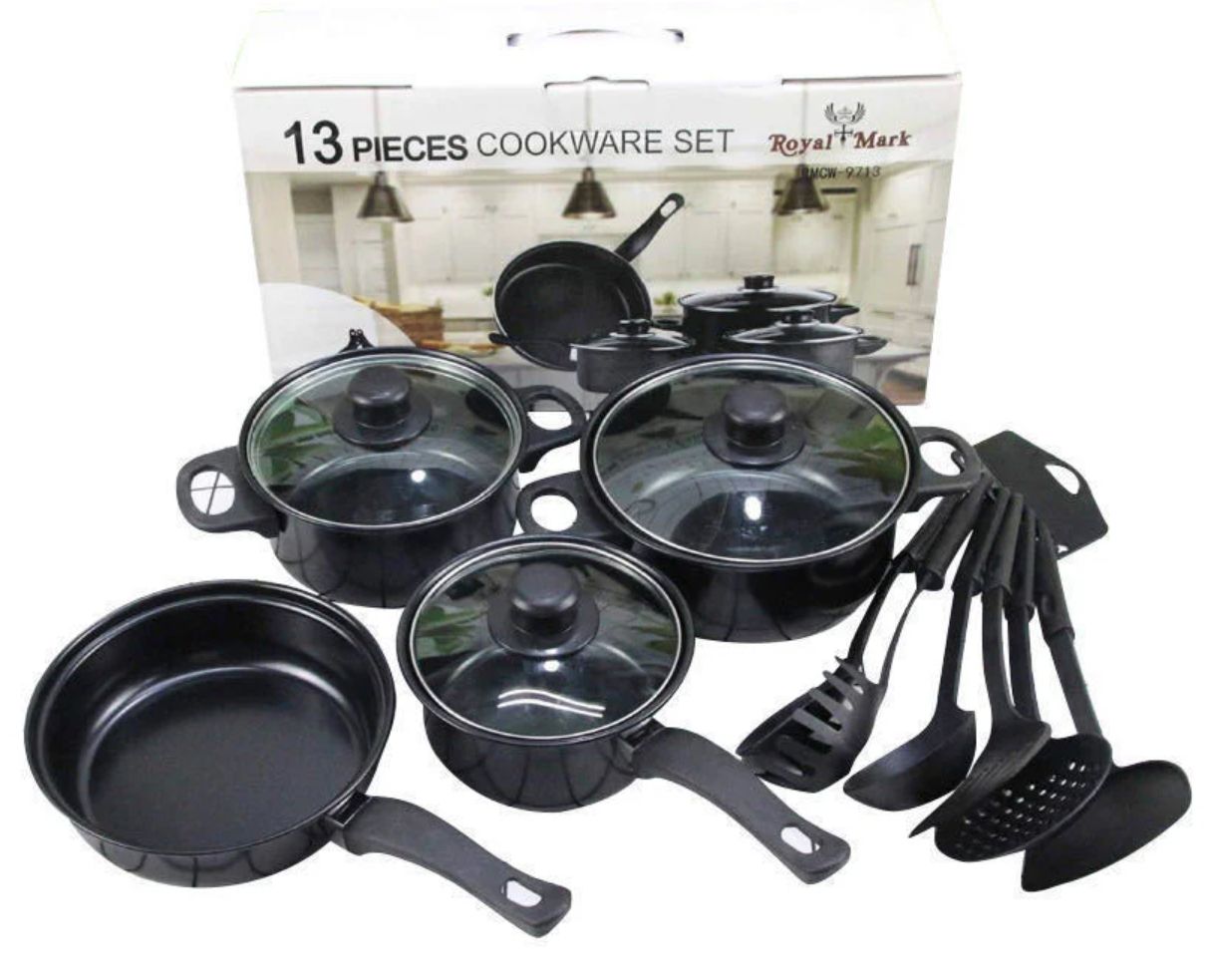 Bestseller- Kitchen Cookware Set (13 pcs)