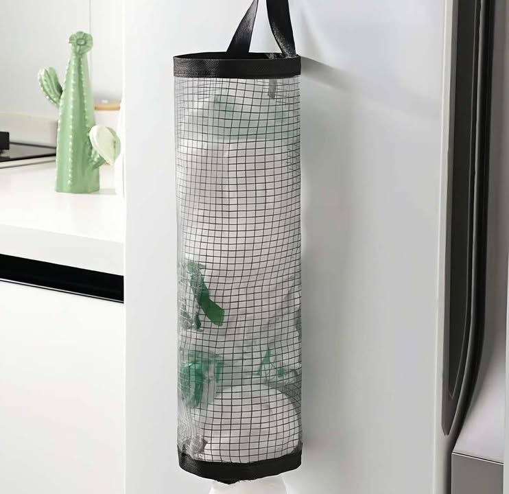 Mesh Garbage Bag Organizer