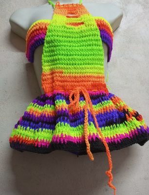 Crochet Ramper Dress