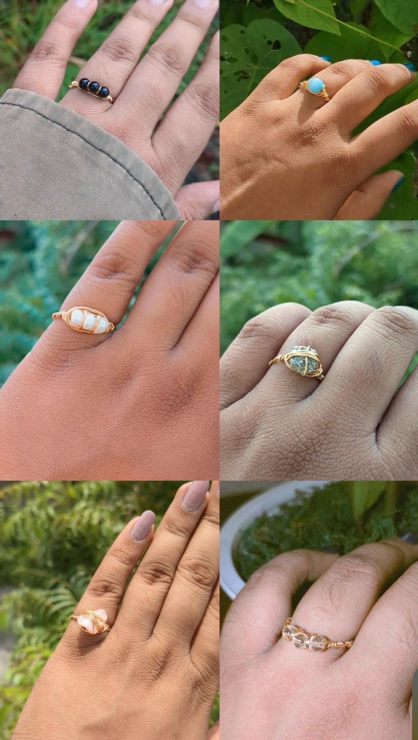 Crystal ring