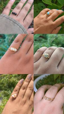 Crystal ring