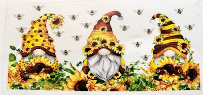 Gnome W/Sunflowers
