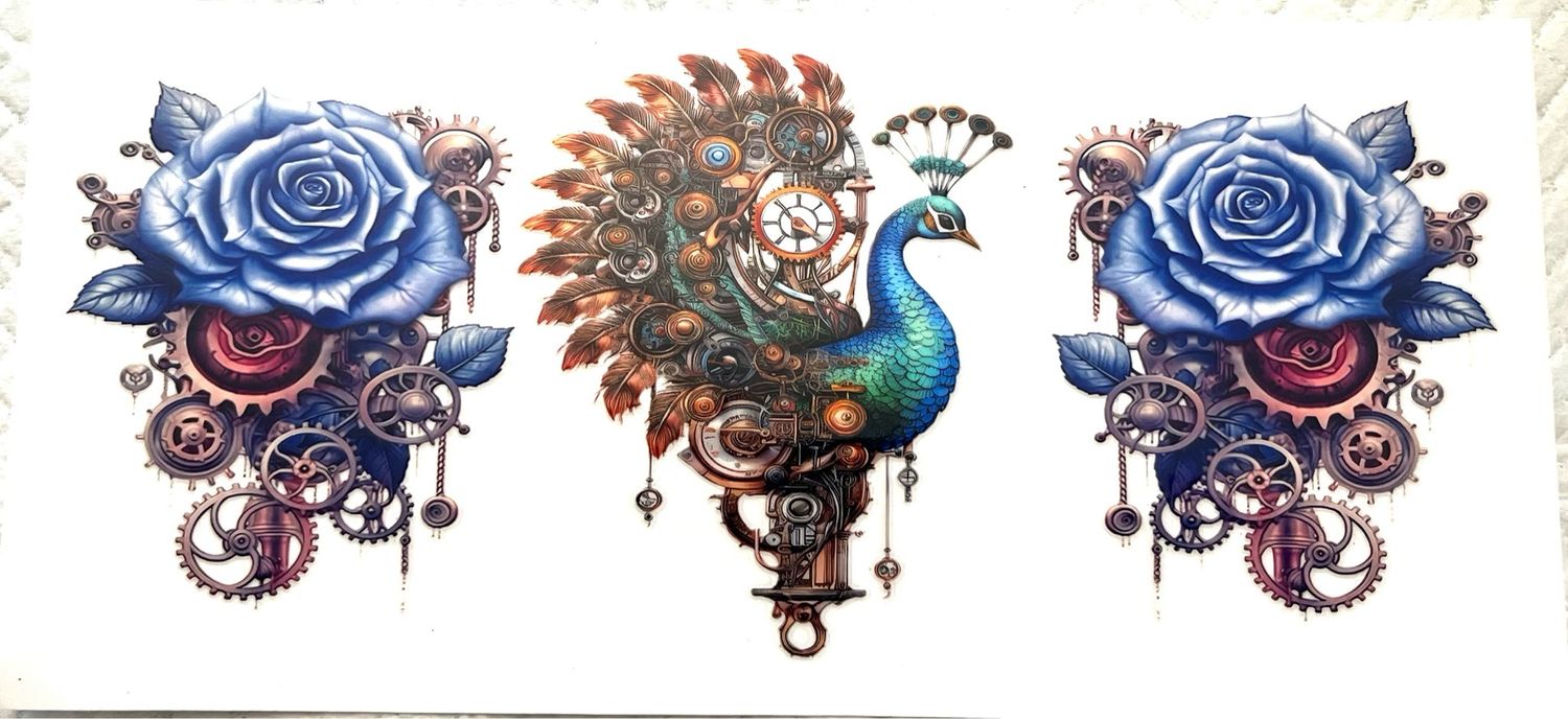 Steampunk UV DTF
