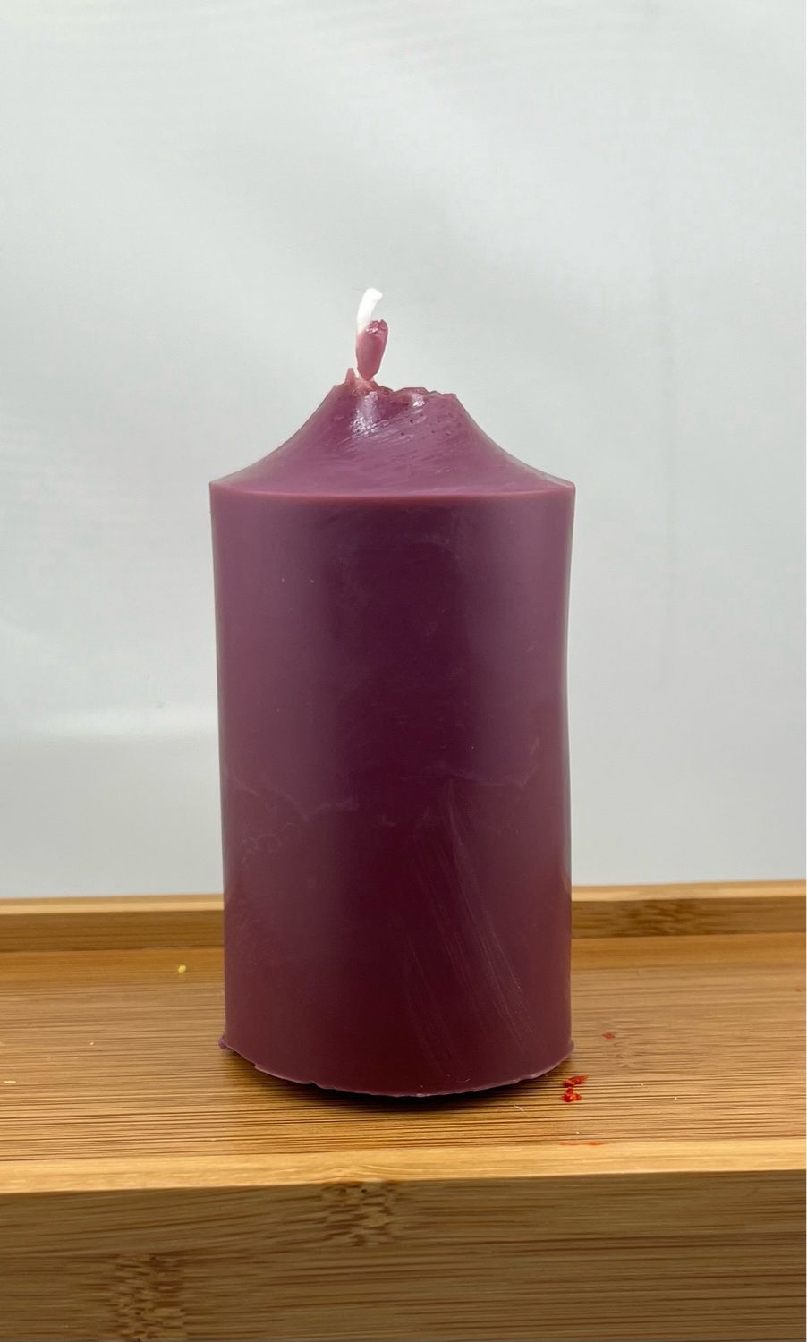 Pillar Candle Warm Vanilla Sugar Scented