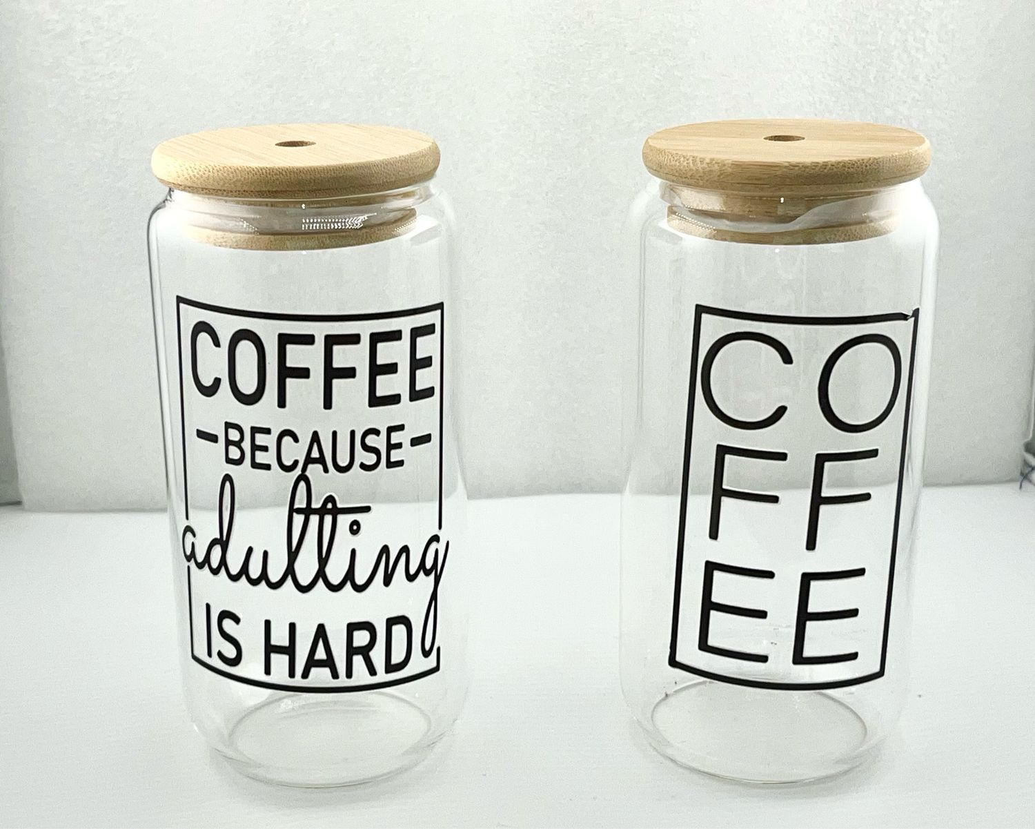 Coffee Glass Tumbler