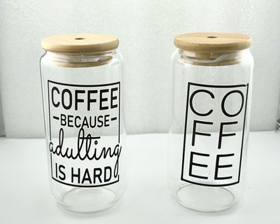 Coffee Glass Tumbler