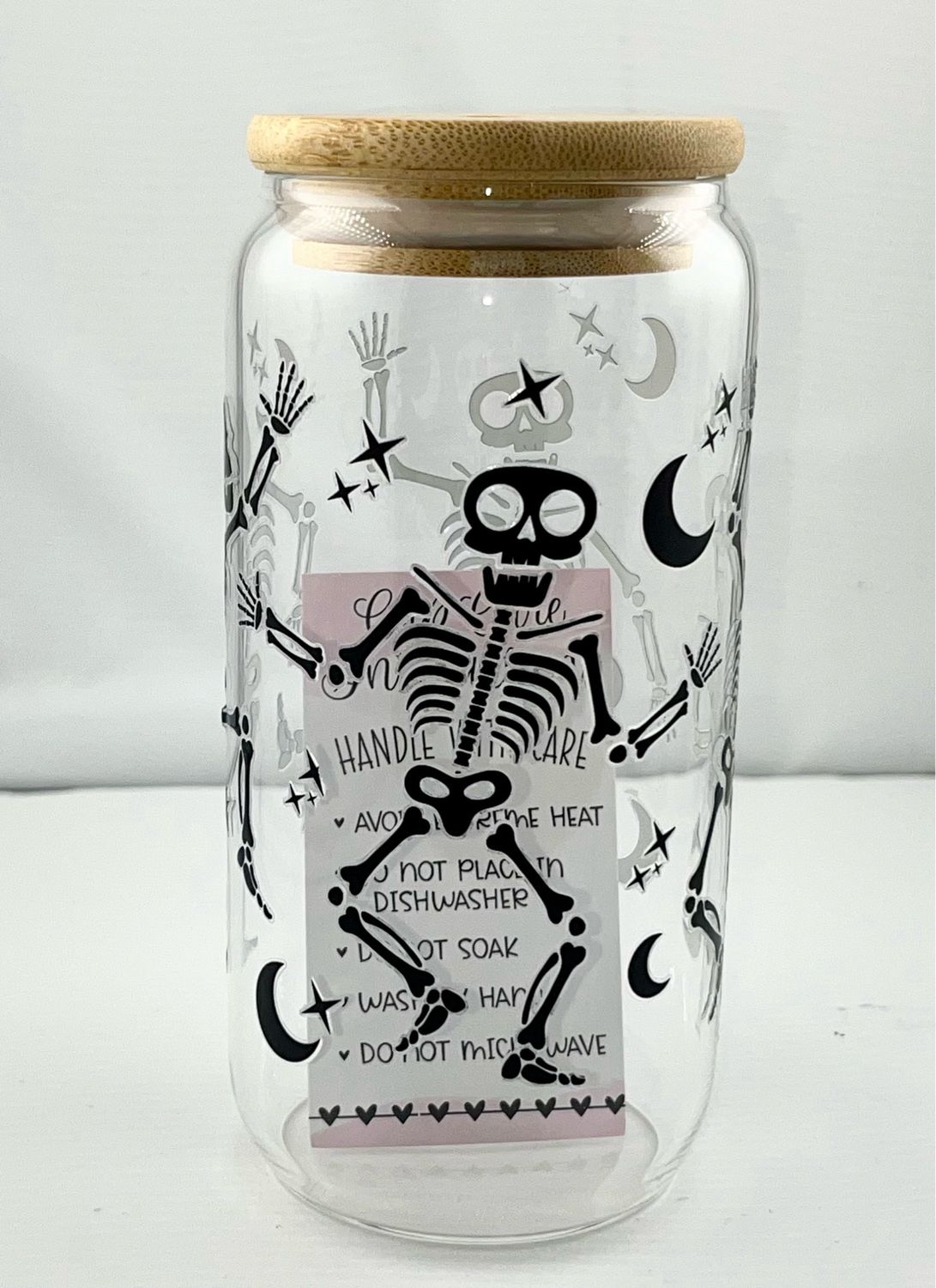 Skeleton Glass Tumbler