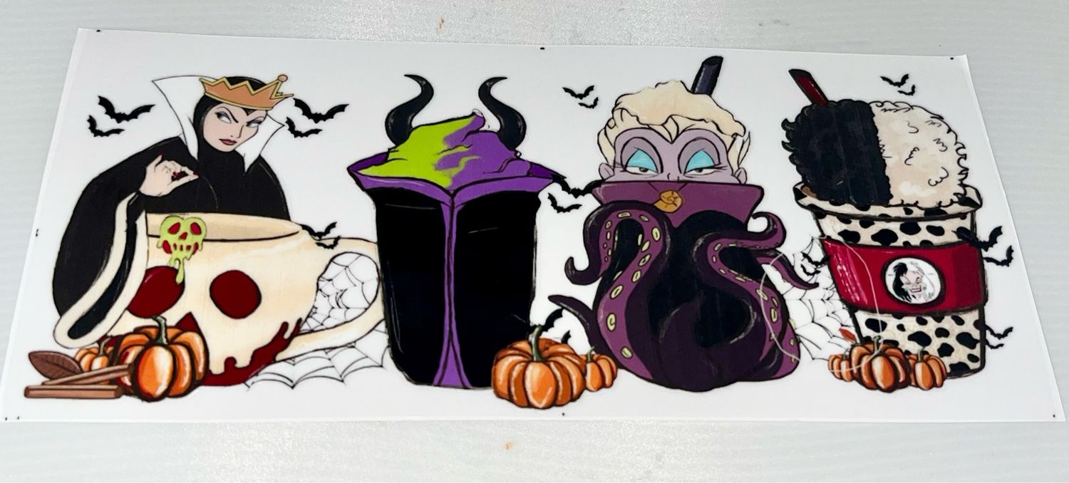 Disney Villains Tumbler Wrap
