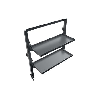 Fold-Away Shelving